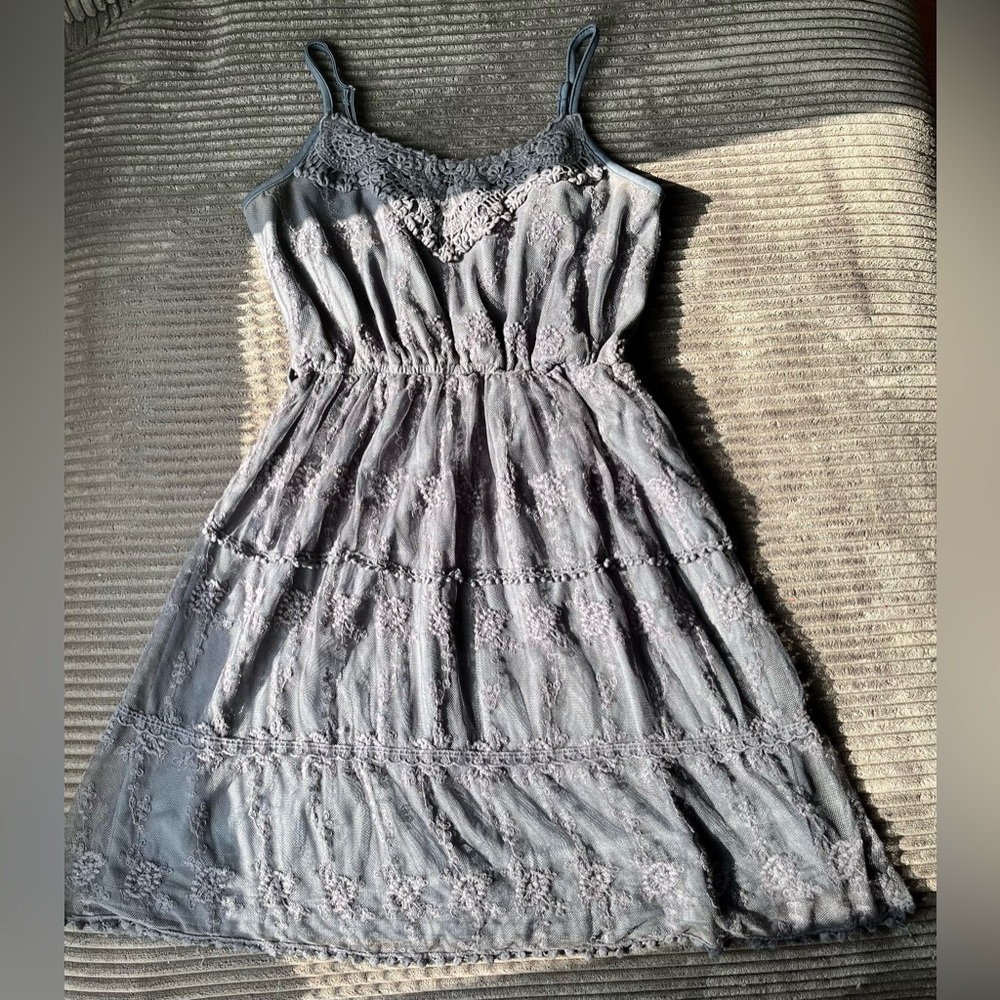 Dark blue dress